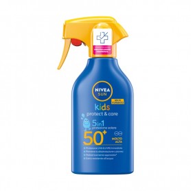 Nivea 98326 - Spray Solare Kids Protect & Care 270 ml FP 50