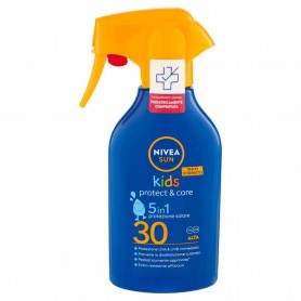 Nivea 90324 - Spray Solare Kids Protect & Care 270 ml FP 30