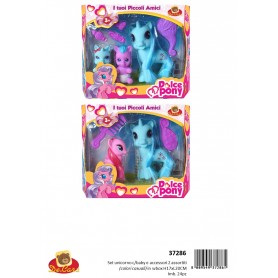 Decar 37286 - Playset Unicorni e Accessori