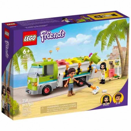 Lego 41712 - Friends - Camion Riciclaggio Rifiuti