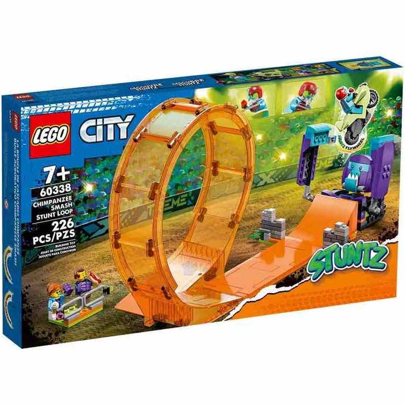Lego 60338 - City - Giro della Morte dello Scimpanzé