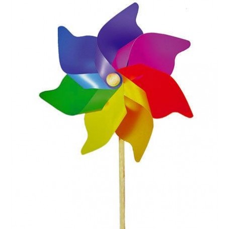 Giobas 51J - Girandola Arcobaleno Jumbo 45 cm