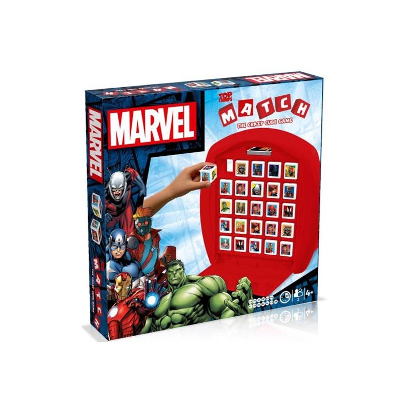 Winning Moves 1185 - Marvel Avengers Match Cube Game