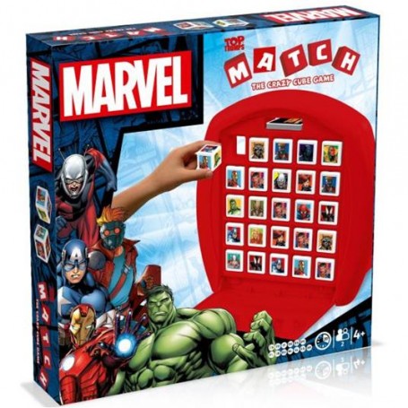Winning Moves 1185 - Marvel Avengers Match Cube Game