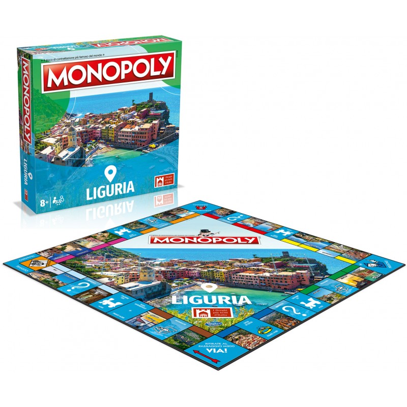 Winning Moves 3008 - Monopoly Liguria