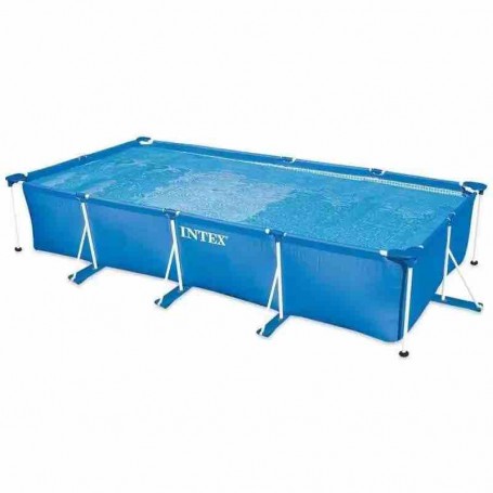 Intex 28274 - Piscina Fuoriterra Metal Frame 450 x 220 x 84 cm con Filtro a Cartuccia