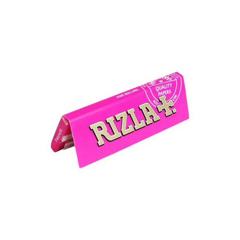 Rizla 3333 - Cartine Rizla Rosa Corte Conf.100 pz