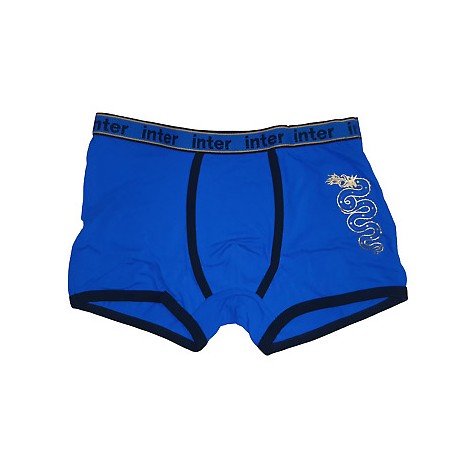 Inter 11028 - Boxer Cotone Elasticizzato Royal Inter Size 14