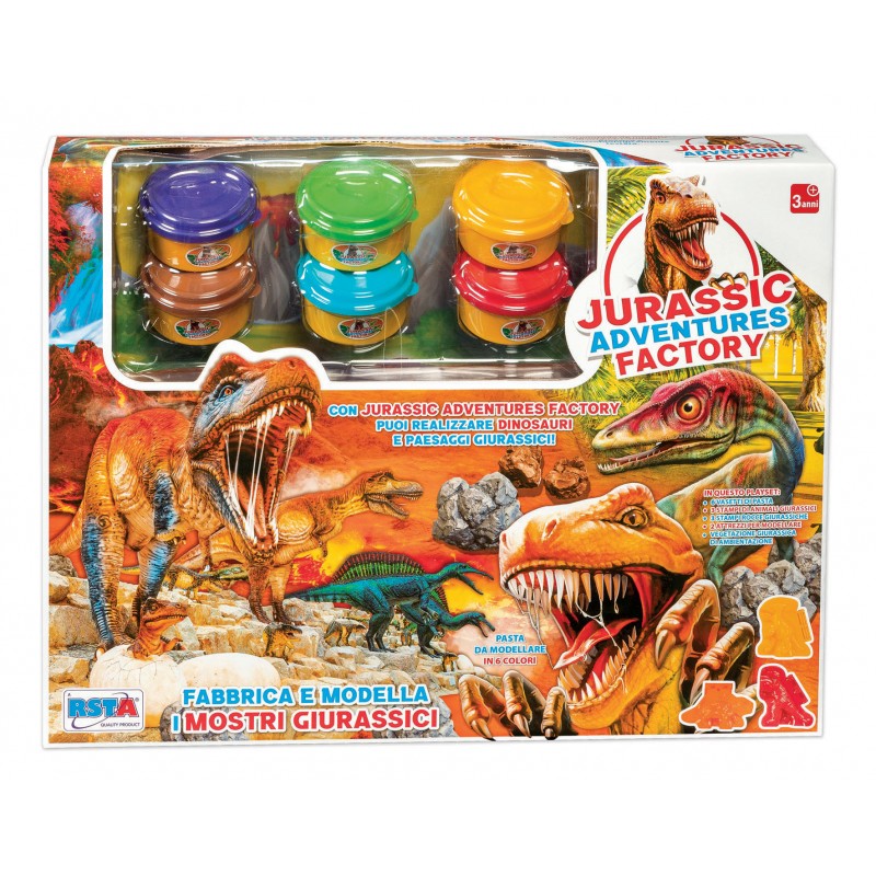 Rstoys 11428 - Playset Fabbrica Dinosauri Jurassic Factory