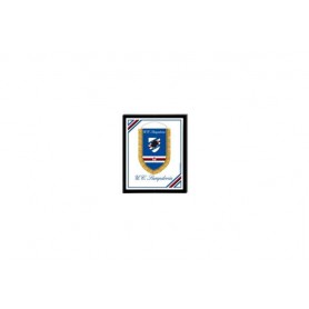 Sampdoria 6786 - Gagliardetto Cornice Legno Sampdoria 20x25 cm