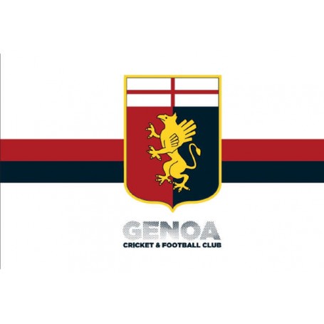 Genoa 9817 - Bandiera Genoa Bianca 70x100 cm