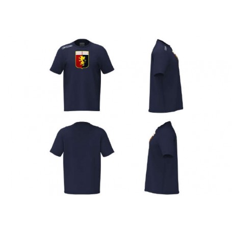 Kappa 6896 - T-Shirt Logo Genoa Grande Blue XL