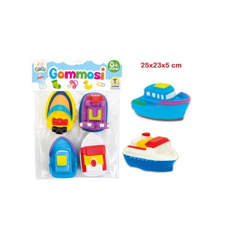 Teorema 67388 - Busta 4 Barchette Vinile