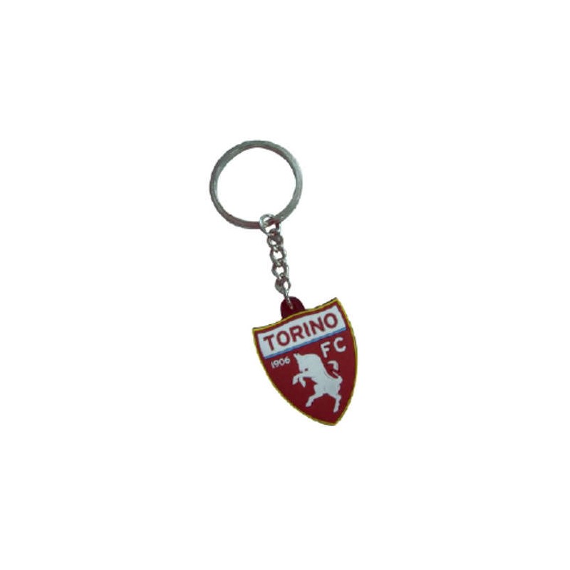 Torino T1113 - Portachiavi in PVC Scudetto Logo Torino