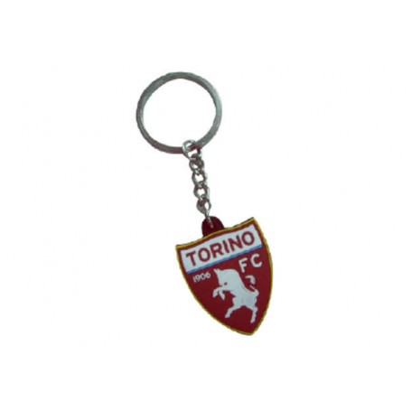 Torino T1113 - Portachiavi in PVC Scudetto Logo Torino