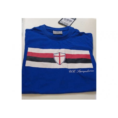 Macron 3812 - T-shirt Sampdoria Royal/BLC 12 Mesi