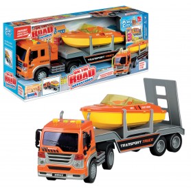 Rstoys 11451 - Camion a Frizione con Motoscafo