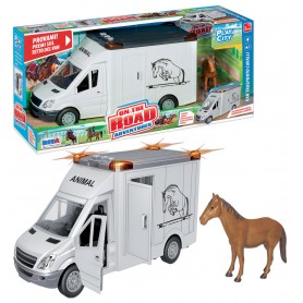 Rstoys 11446 - Van a Frizione Trasporto Cavalli