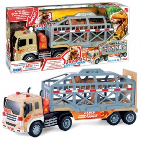 Rstoys 11412 - Camion a Frizione Trasporto Dinosauri