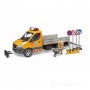 Bruder 2677 - Mercedes Benz Sprinter Lavori Stradali con Personaggio