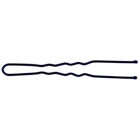 Locatelli 369 - Scatola 30 Buste da 9 Forcine Comuni Ondulate Nere