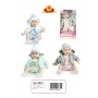 Decar 43871 - Bambola Real Born 46 cm 3 Ass