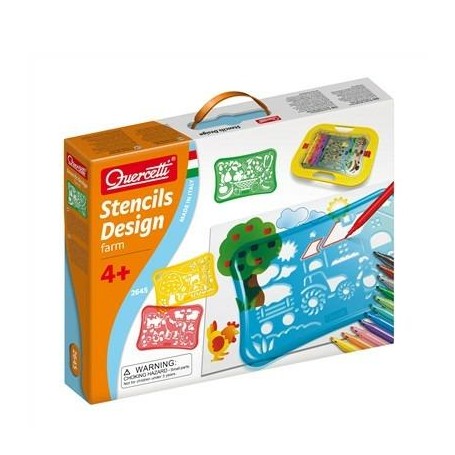 Quercetti 2645 - Stencil Design Fattoria