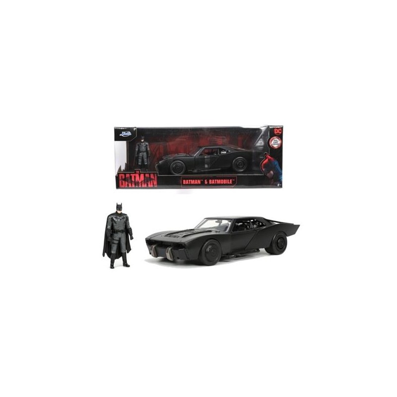 Simba 15010 - Jada - Batman Batmobile 2022 Scala 1:24 con Personaggio