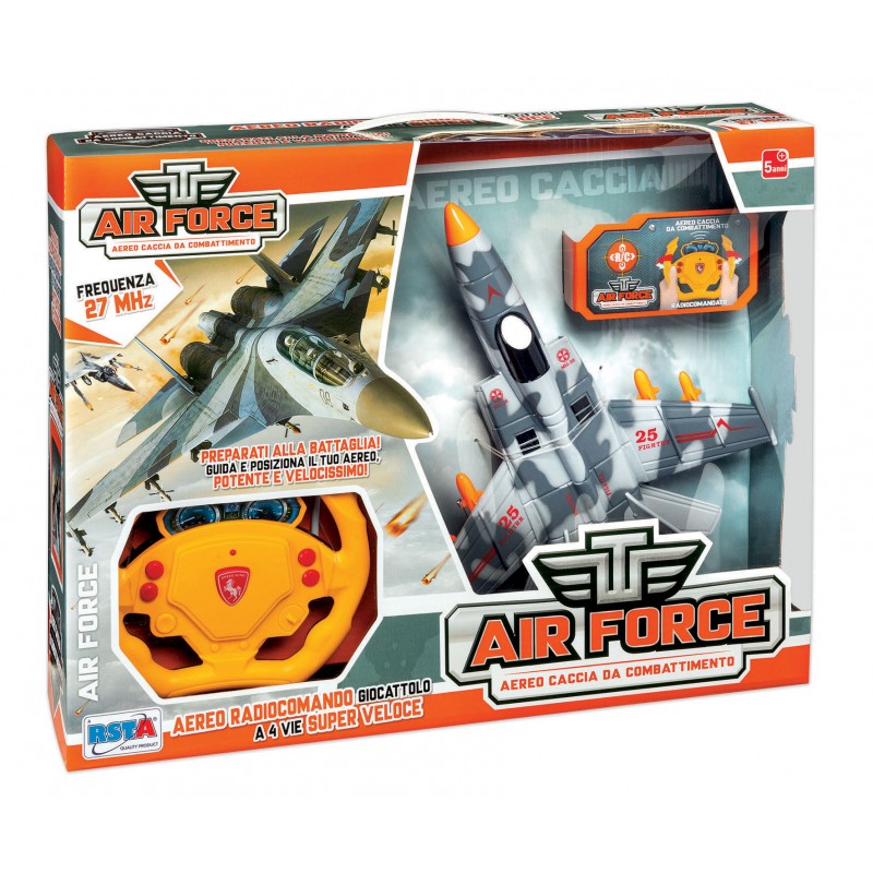 Rstoys 11393 - Aereo Air Force Caccia Radiocomandato