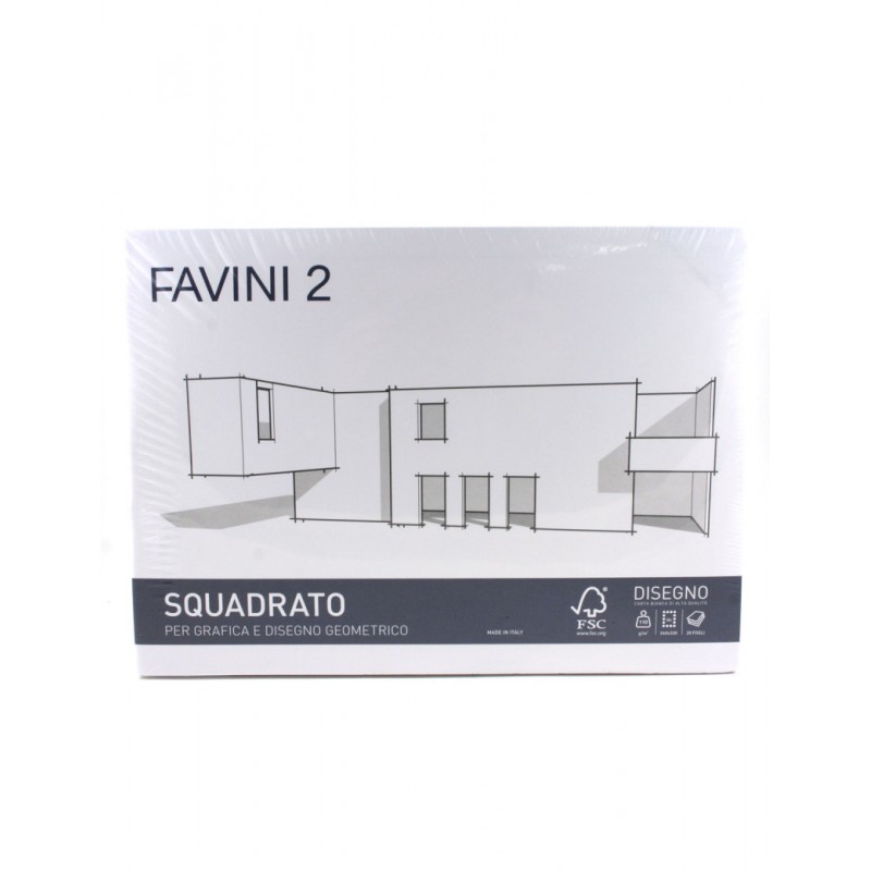 Favini 7200 - Album da Disegno F2 33x48 Squadrato