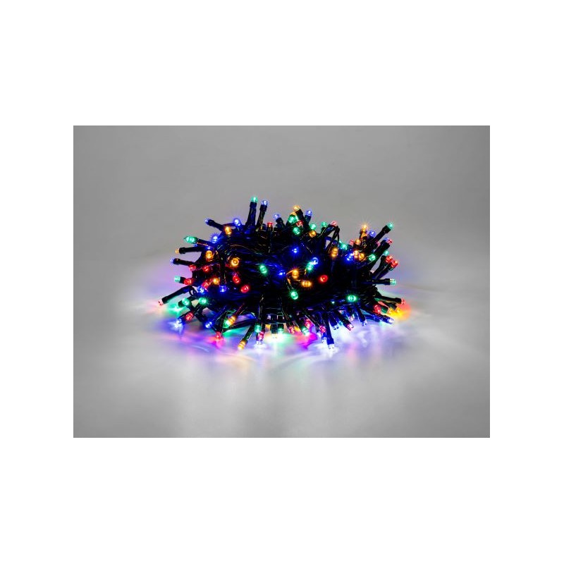 Fratelli Pesce 8453 - Catena Luminosa Da 180 Led Multicolor A Batteria  Con Timer