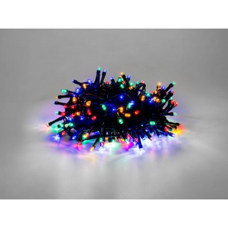 Fratelli Pesce 8453 - Catena Luminosa Da 180 Led Multicolor A Batteria  Con Timer