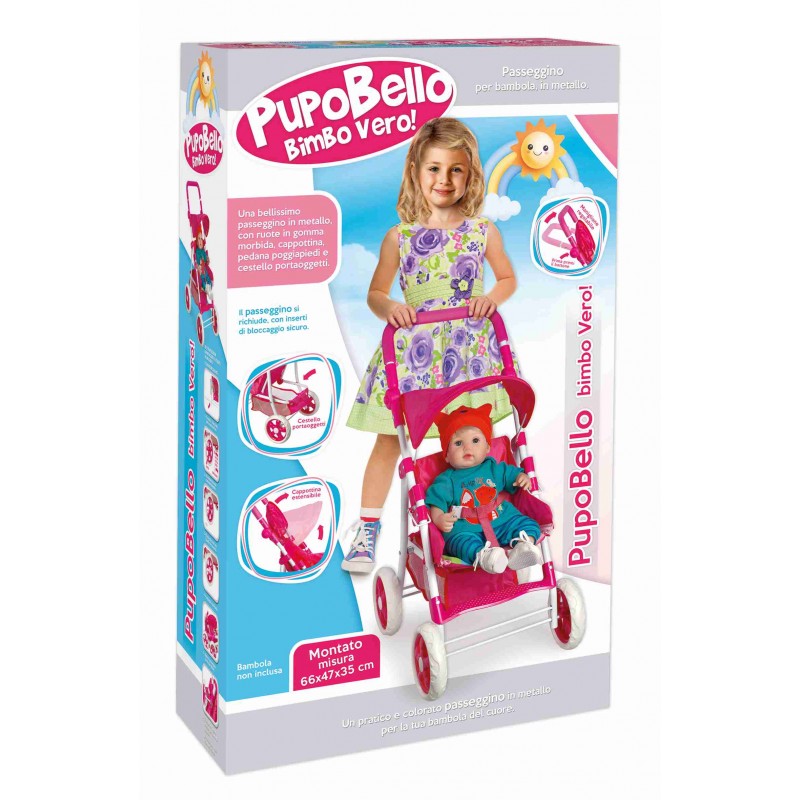 Rstoys 11447 - Passeggino Deluxe 66x47x35 cm