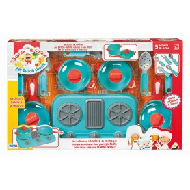 Rstoys 11398 - Playset Scuola di Cucina Fornello e Accessori