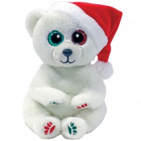 Ty 41042 - Beanie Babies - Emery Orso Bianco 20 cm