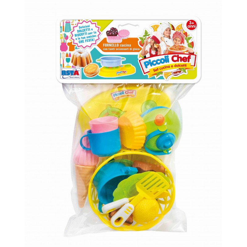 Rstoys 11009 - Busta Piccoli Chef con Cestino