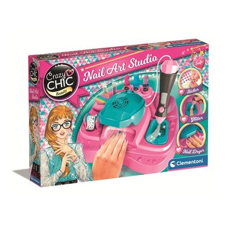 Clementoni 18730 - Crazy Chic - Nail Art Studio