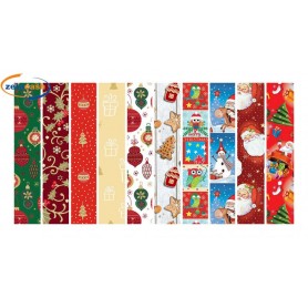 Florio 6013 - Rotolo Carta Regalo Natalizia 70cm x 2 Mt.