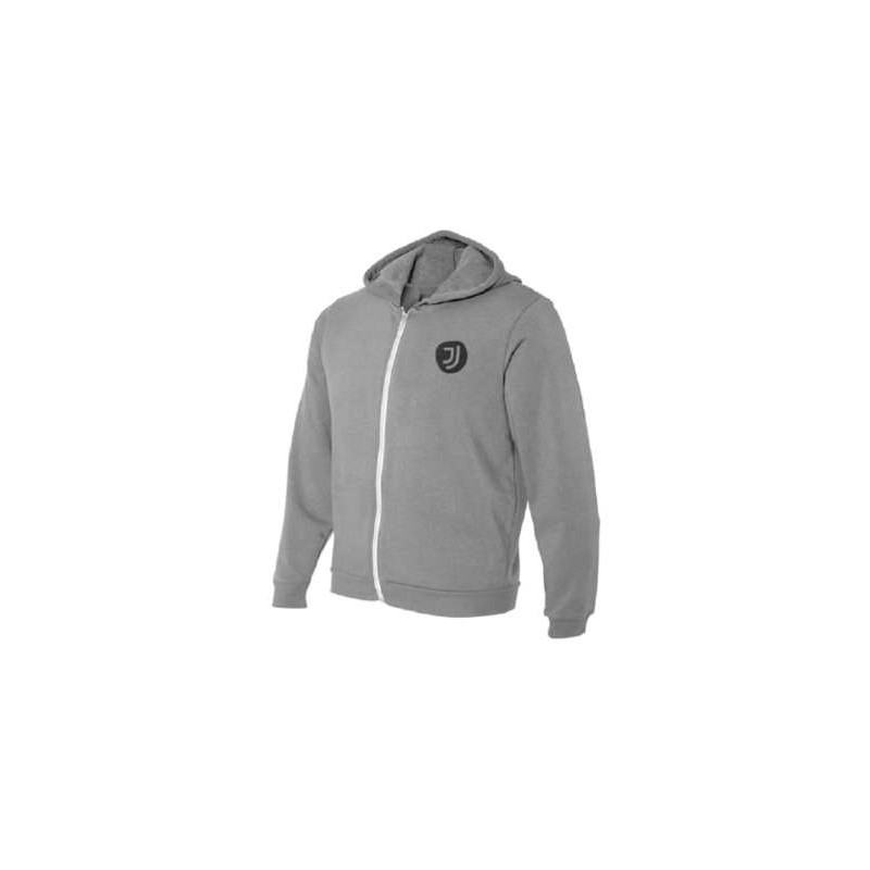 Juventus 6950 - Felpa Baby Juve Grigia Total Zip 12 Mesi