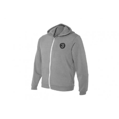 Juventus 6950 - Felpa Baby Juve Grigia Total Zip 12 Mesi