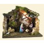 Rossi Rosa 82433 - Capanna con Natività e Luci 33x18x24cm