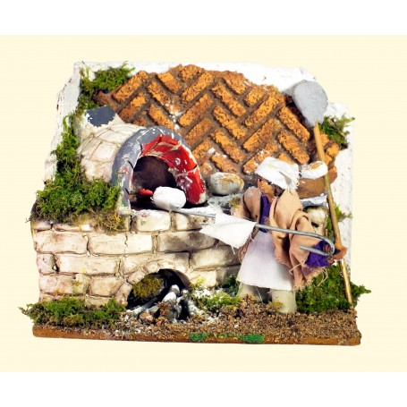 Rossi Rosa 84162 - Panettiere 6cm Movimento 14x9x16cm