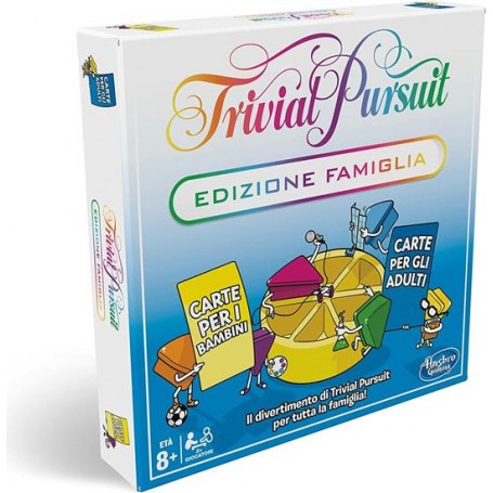 Hasbro E1921 - Trivial Pursuit - Edizione Famiglia