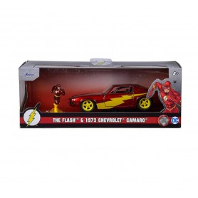 Simba 53003 - Jada - DC Flash 2010 Chevy Camaro Scala 1:32 con Personaggio