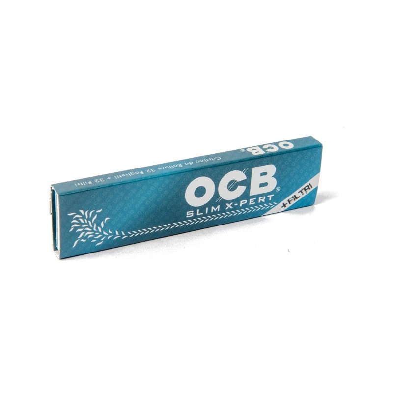 Ocb 9132 - Cartine Lunghe Ocb Slim X-Pert con Filtrini Conf.32 Libretti