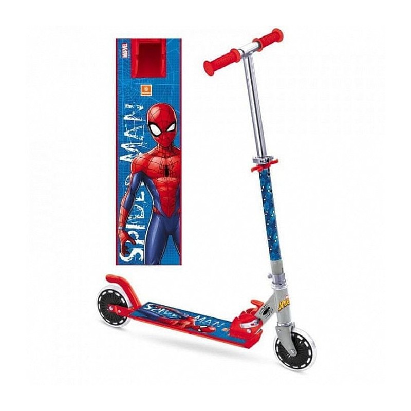 Mondo 28687 - Monopattino Alluminio 2 Ruote Spiderman