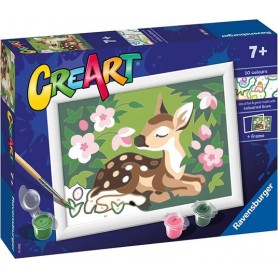 Ravensburger 20178 - Creart - Cerbiatto tra i Fiori