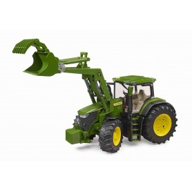 Bruder 3151 - Trattore John Deere 7R Caricatore Frontale