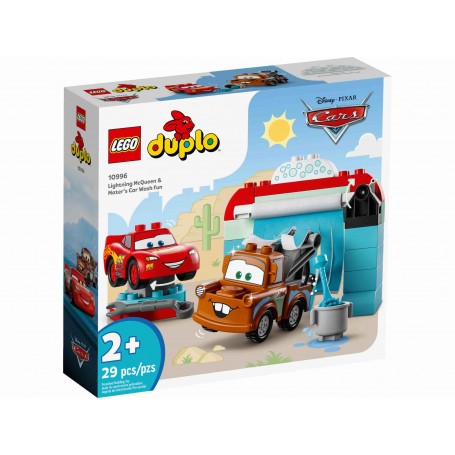 Lego 10996 - Duplo - Disney - Divertimento all’Autolavaggio con Saetta McQueen e Cricchetto