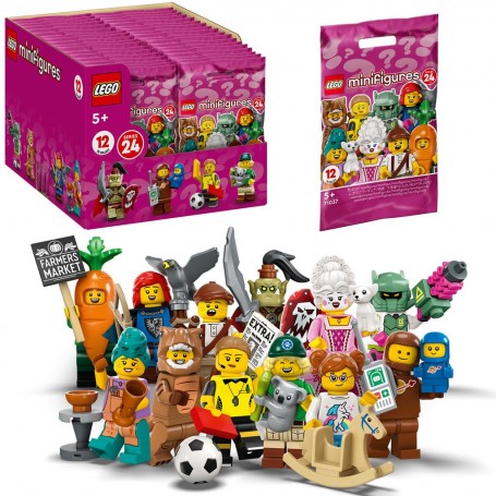Lego 71037 - Minifigures - Serie 24 Display 36 pz